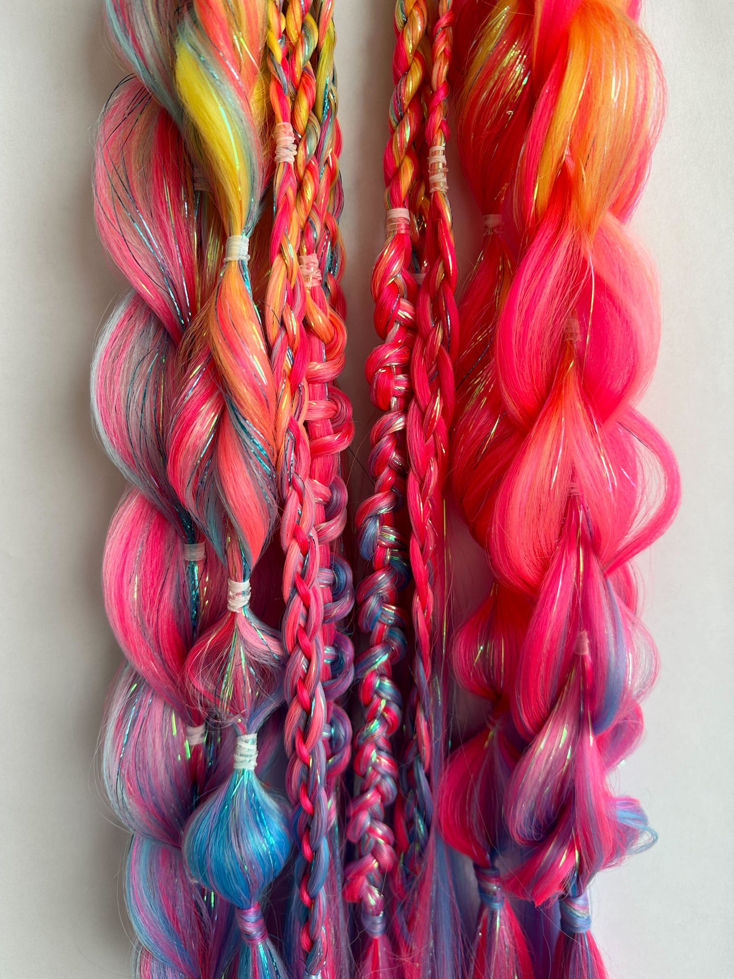 PLUR: Two Rave Braid Set