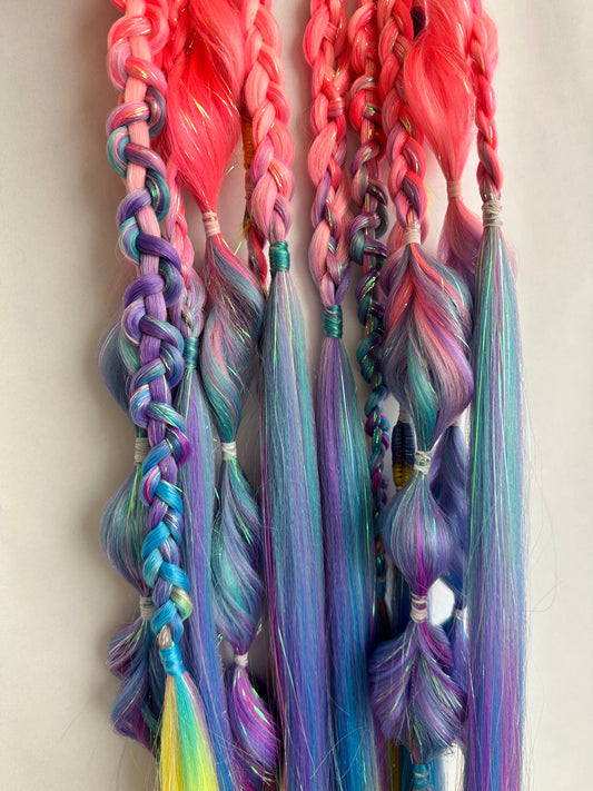 Kiss Me: Two Rave Braid Set