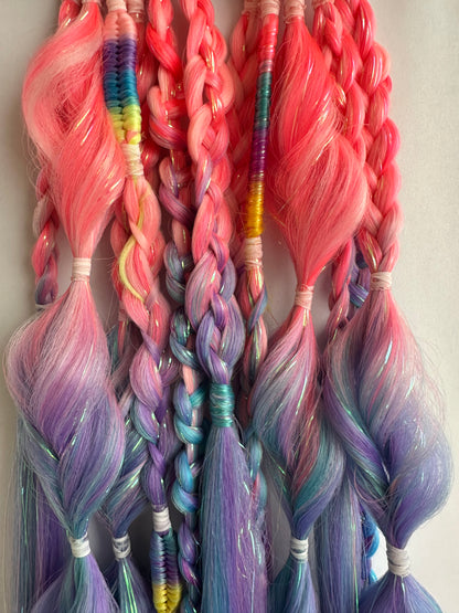 Kiss Me: Two Rave Braid Set