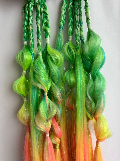 Fruity Booty: Two Rave Braid Set