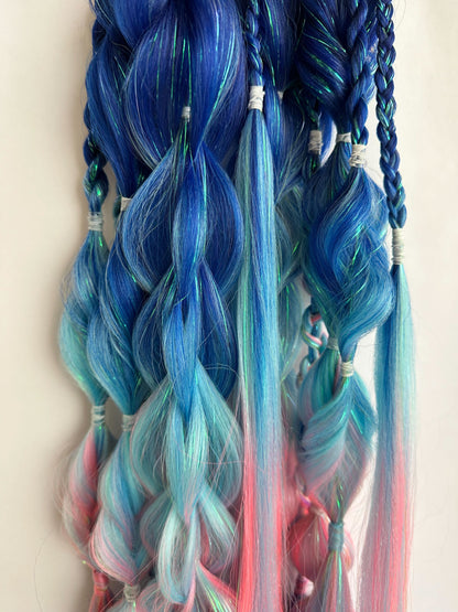 Demure: Two Rave Braid Set